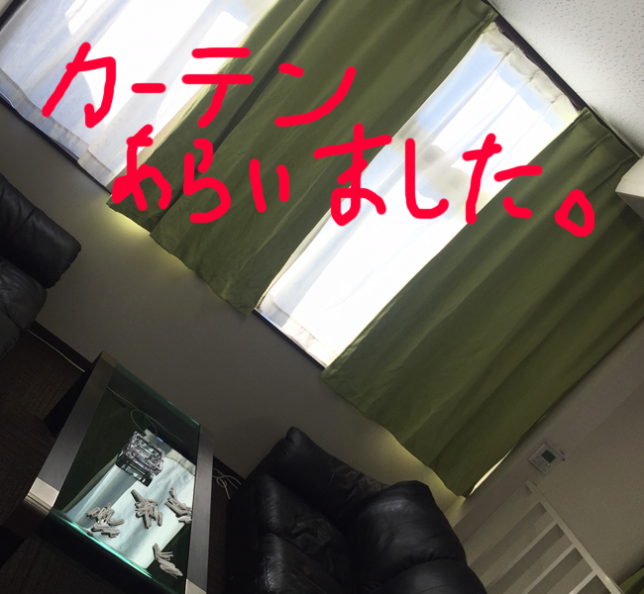 カーテン 大掃除
