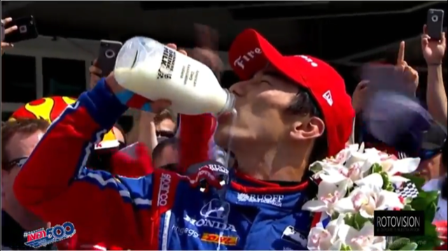 佐藤琢磨 インディー500優勝