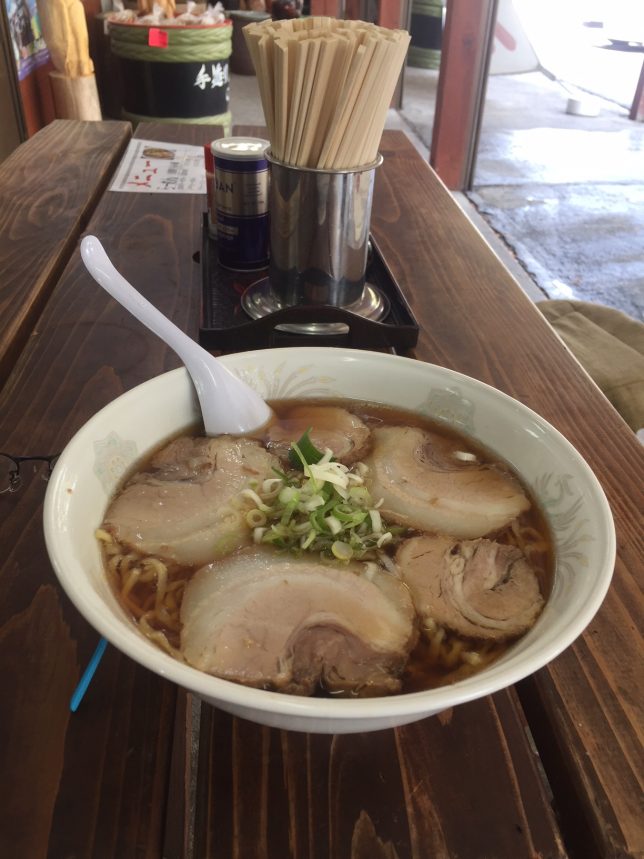 会津ラーメン チャシューメン大盛り