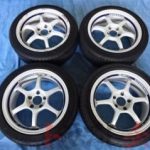 ヨコハマ アドバンレーシング 17インチ 7.5JJ+43 PCD114.3 ミシュラン215/45付
