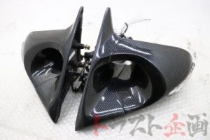 3947113 ガナドール カーボン調 エアロミラー ウインカー付き ランサー GSRエボリューション6 CP9A